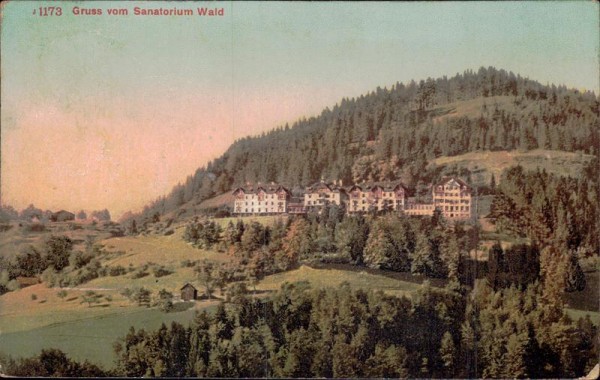 Sanatorium Wald Vorderseite