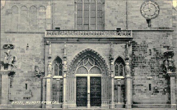 Münsterportal (Basel) Vorderseite