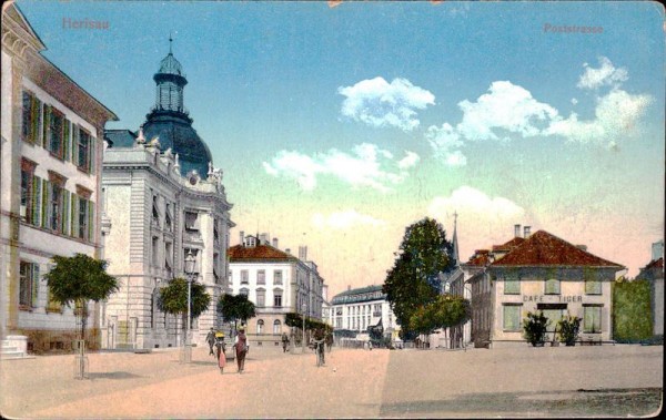 Herisau, Poststrasse Vorderseite