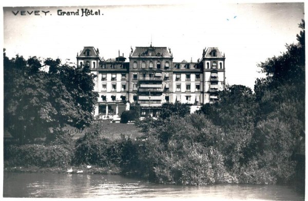 Vevey, Grand Hôtel Vorderseite