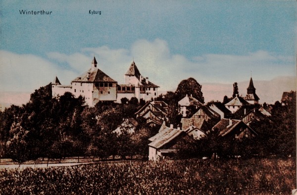 Kyburg, Winterthur. 1911