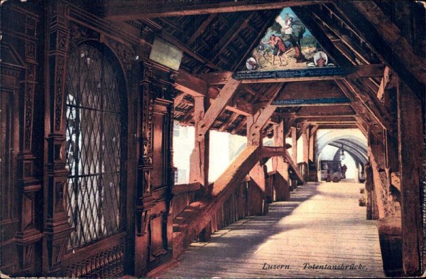 Luzern - Totentanzbrücke Vorderseite