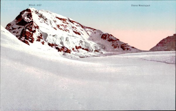 Mönch und oberes Mönchsjoch Vorderseite