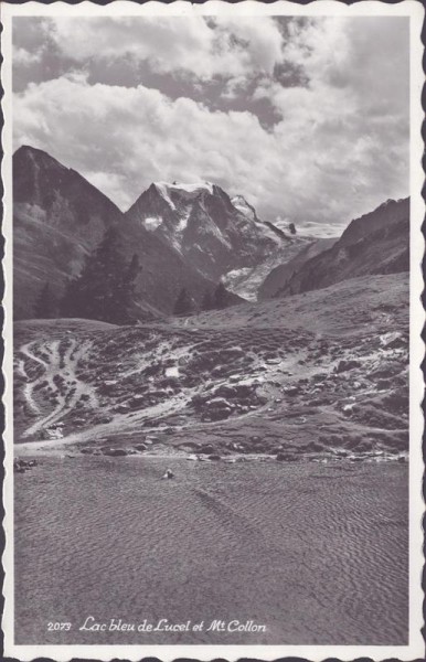 Lac bleu de Lucel et Mt Collon Vorderseite
