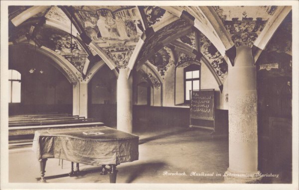 Rorschach, Lehrerseminar Mariaberg, Musiksaal