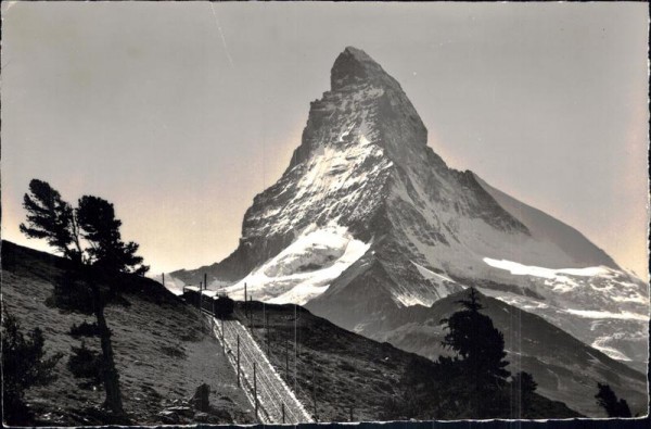 Zermatt, Gornergrat-Bahn Vorderseite