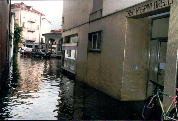 Locarno, Überschwemmung 1993 Vorderseite