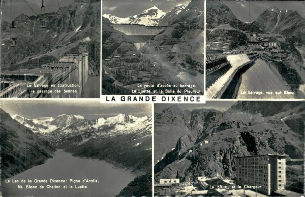 La Grande Dixence Vorderseite