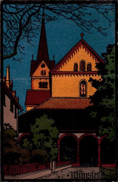 Schaffhausen, Münster Vorderseite