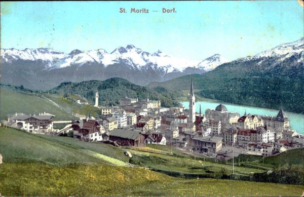 St. Moritz- Dorf Vorderseite