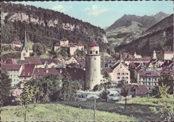Feldkirch gegen Gurtisspitze Vorarlberg
