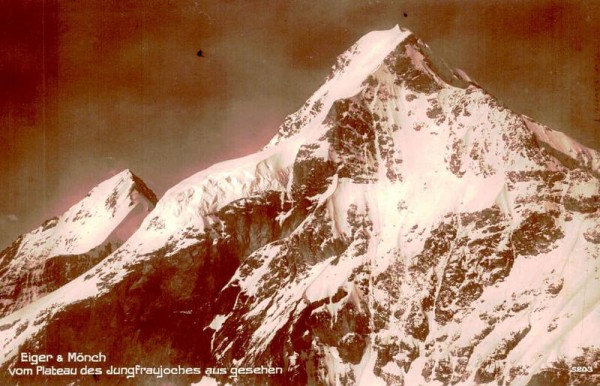 Eiger und Mönch Vorderseite