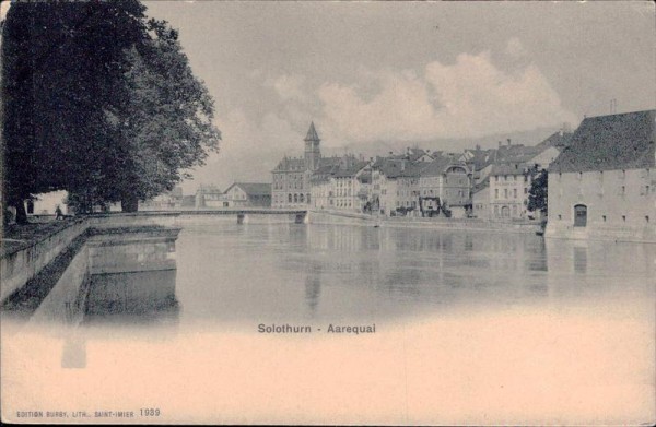 Solothurn - Aarequai Vorderseite