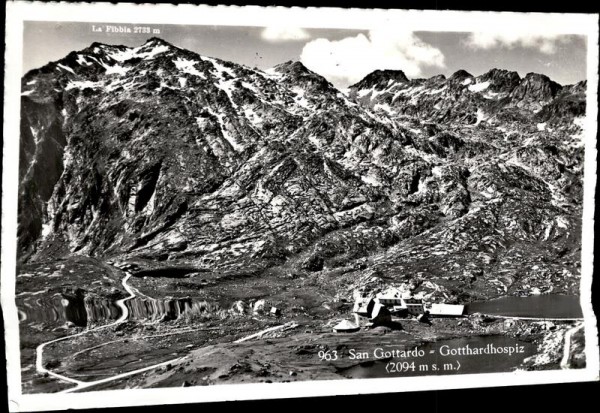San Gottardo = Gotthardhospiz Vorderseite