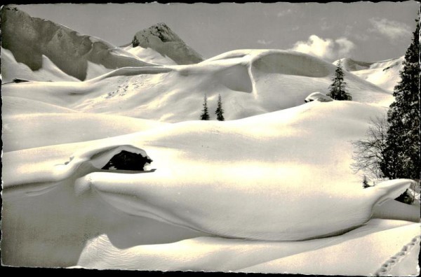 Adelboden - Schneelandschaft Vorderseite