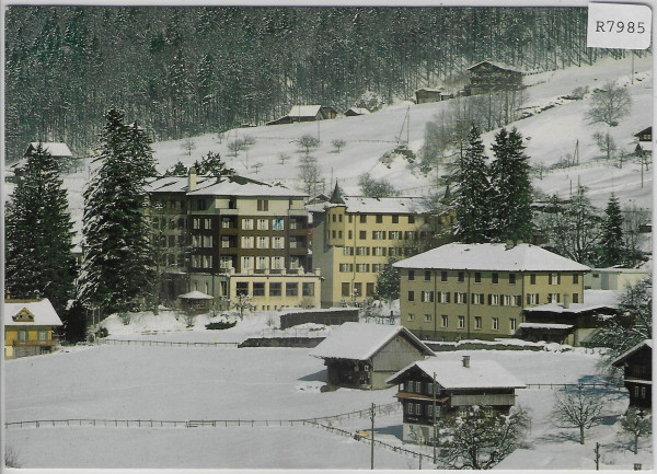 Haus St. Josef - Lungern - im Winter