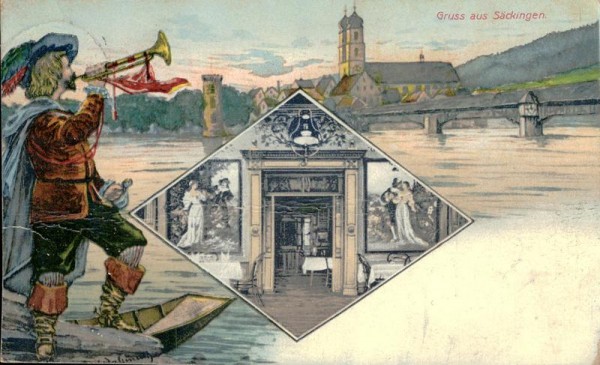 Gruss aus Säckingen Vorderseite