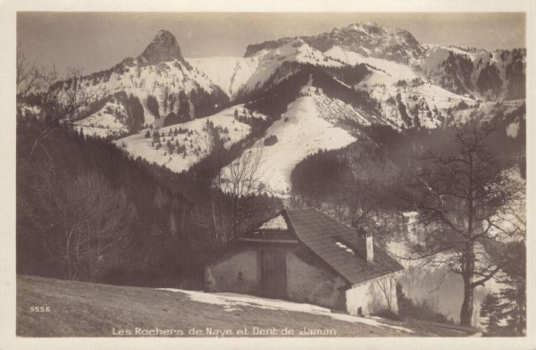 Les Rochers de Naye et Dent de Jaman