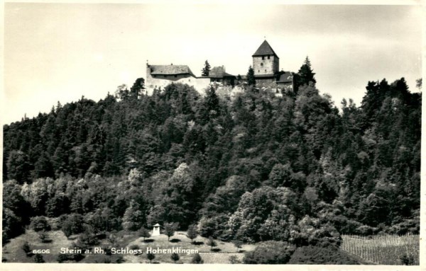 Stein a.Rhein, Schloss Hohenklingen Vorderseite