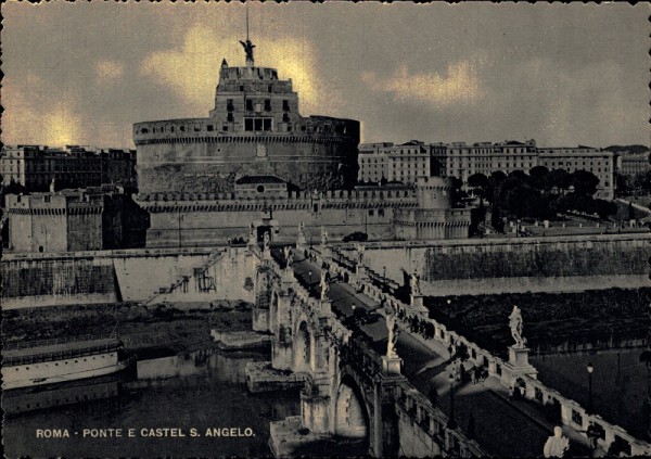 Roma Ponte E Castel S. Angelo