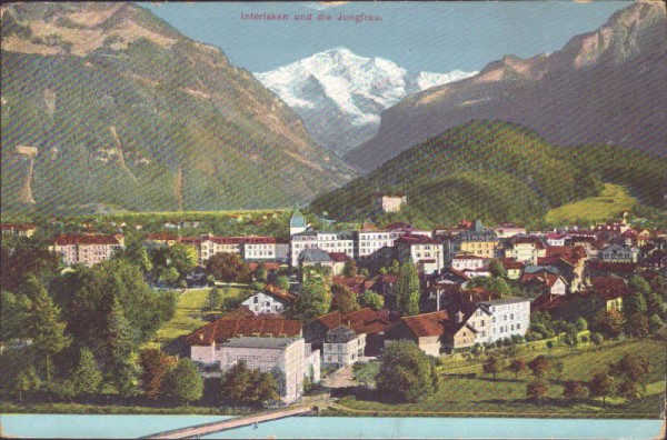 Interlaken und die Jungfrau