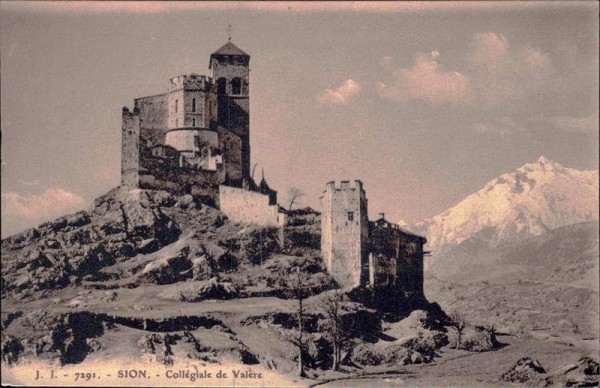 Basilique de Valère (Sitten) Vorderseite