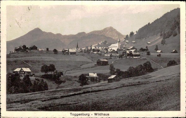 Wildhaus Vorderseite