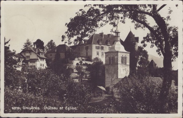 Gruyères - Schloss Greyerz