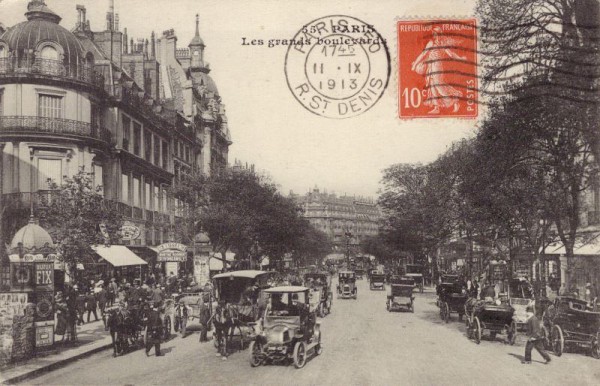 Paris Les grands boulevard