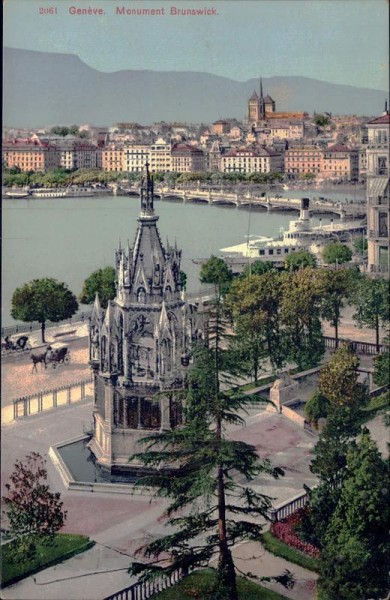 Monument Brunswick (Genève) Vorderseite