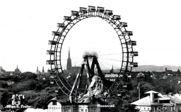 Wien, Riesenrad Vorderseite