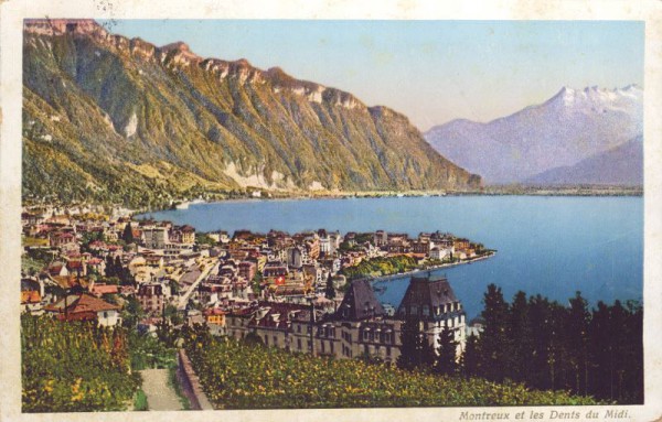 Montreux et les Dents du Midi