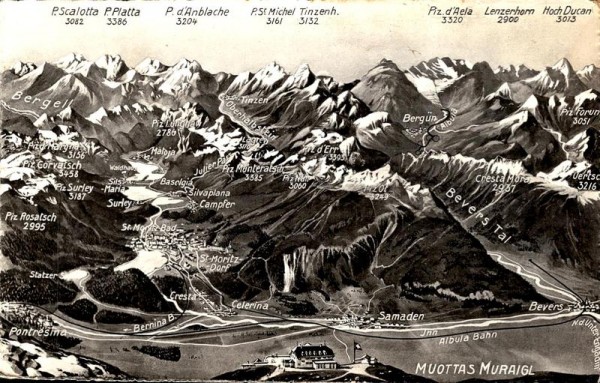 Bündner Alpen Vorderseite