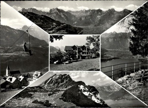 Amden, Pension Montana Vorderseite