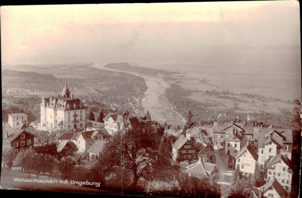 Walzenhausen mit Umgebung Vorderseite