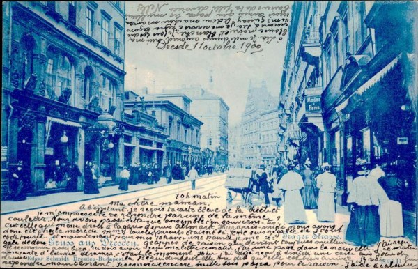 Gruss aus Dresden Vorderseite
