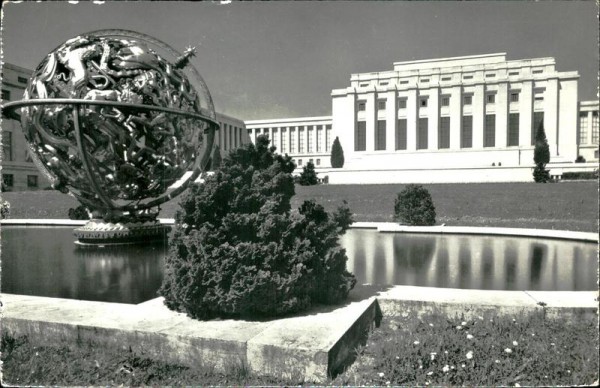 Le Palais des Nations Unies (Genève) Vorderseite