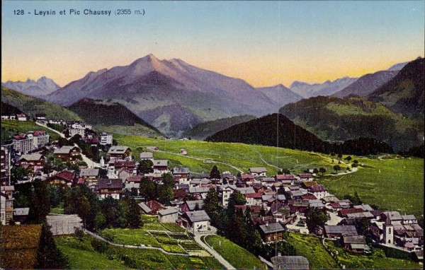 Leysin et Pic Chaussy Vorderseite
