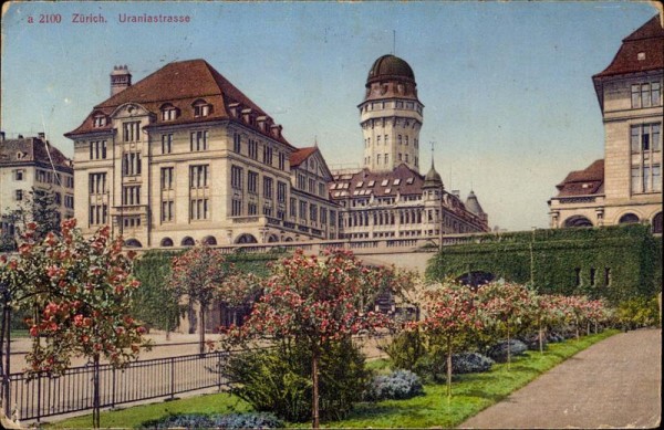 Zürich, Uraniastrasse Vorderseite