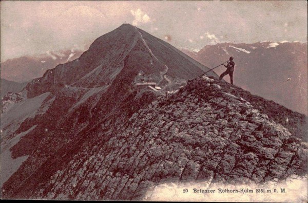Brienzer Rothorn-Kulm Vorderseite