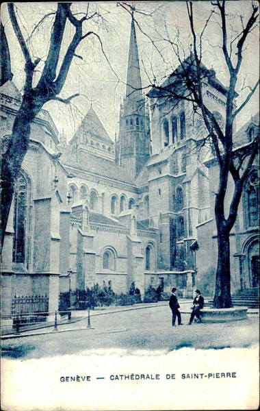 Kathedrale St. Peter (Genf) Vorderseite