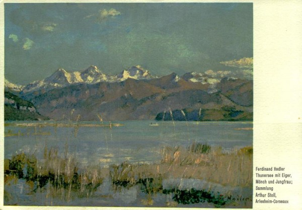Thunersee, Ferdinand Hodler Vorderseite