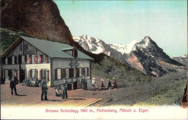 Grosse Scheidegg Vorderseite