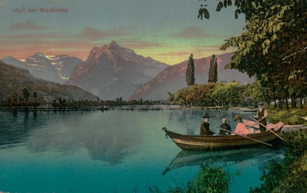 Idyll am Walensee Vorderseite