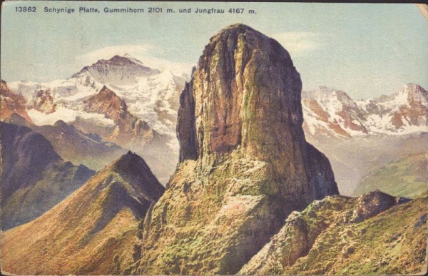 Schynige Platte, Gummihorn und Jungfrau