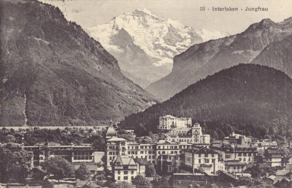 Interlaken - Jungfrau Vorderseite