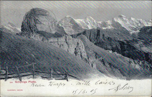 Schynige Platte Vorderseite