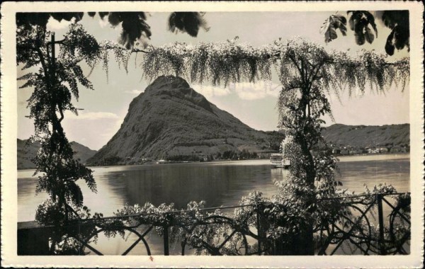 Lago di Lugano/Monte San Salvatore (912 m) Vorderseite