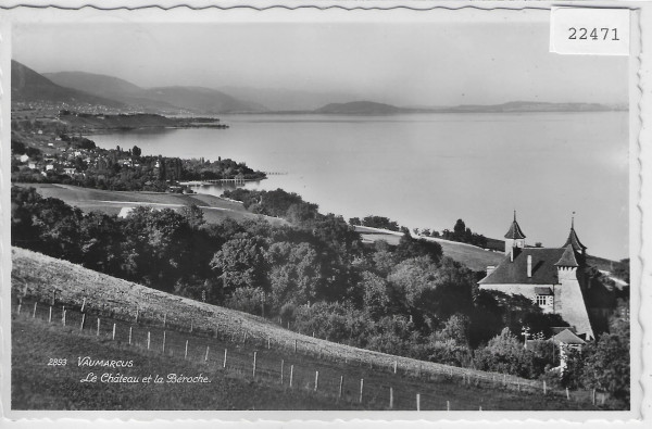 Vaumarcus - Le Chateau et la Beroche