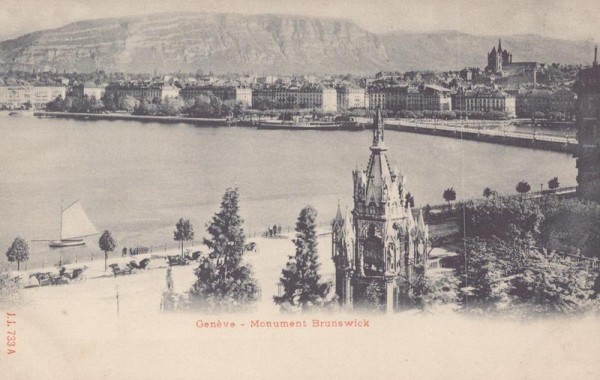 Genève, Monument Brunswick Vorderseite